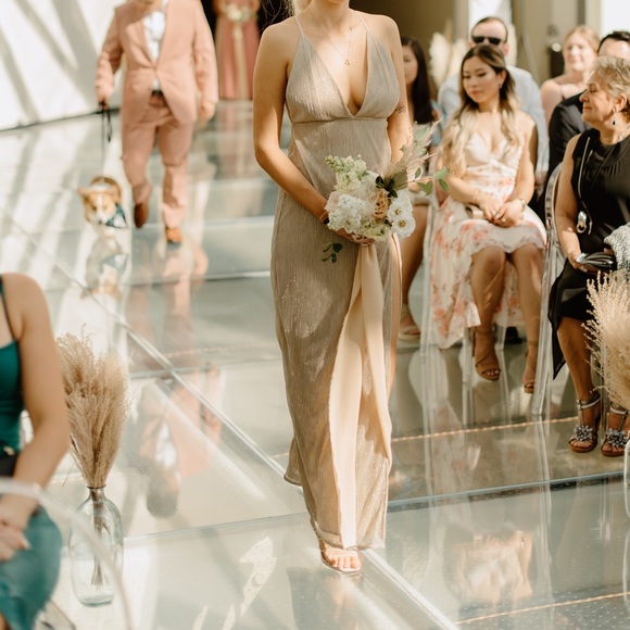 SUPERDOWN High Slit Maxi Dress - Picture 2 of 2